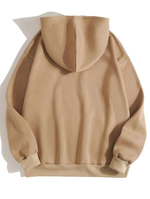 Moletom Com Capuz Bolso Canguru Estampa de Corações