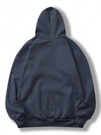 Moletom Com Capuz Lettering New York Bolso Canguru Ribana